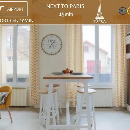 Choisy Parmentier-8 Min Paris- Airport Orly Daire Dış mekan fotoğraf